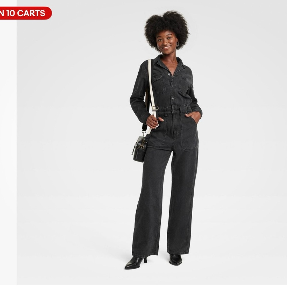 Universal Thread Black Jumpsuit